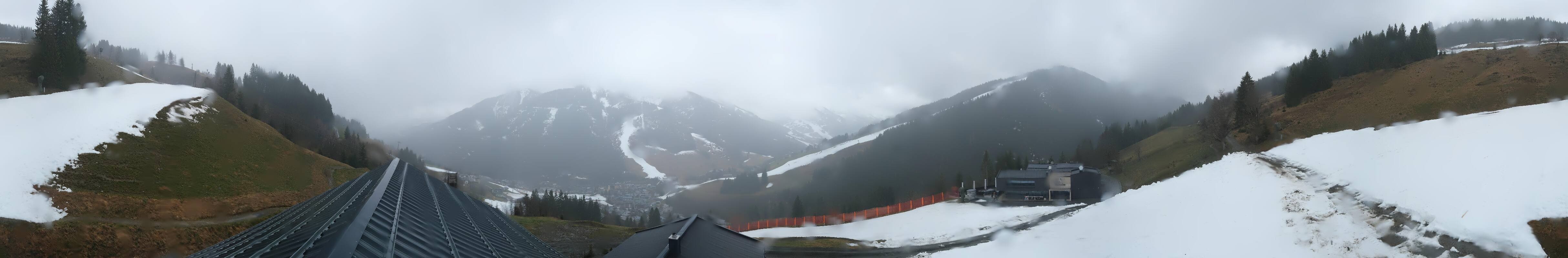 Archiv Foto Webcam Saalbach - Blick von der Maisalm