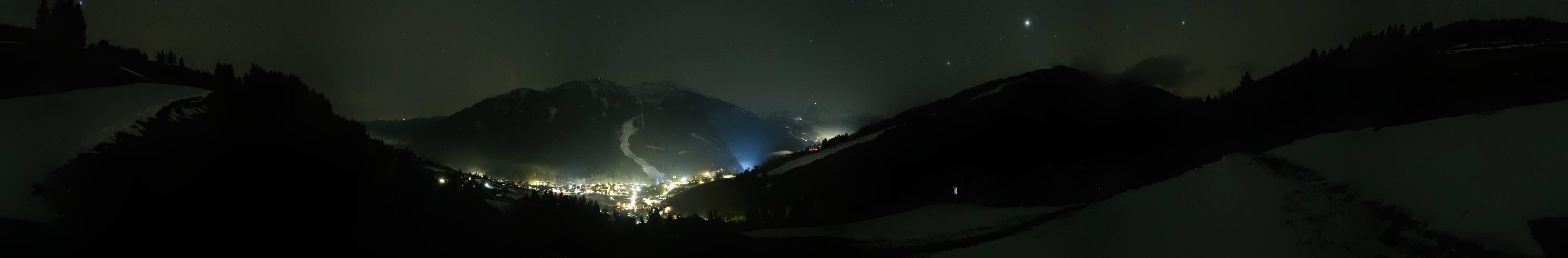 Archiv Foto Webcam Saalbach - Blick von der Maisalm
