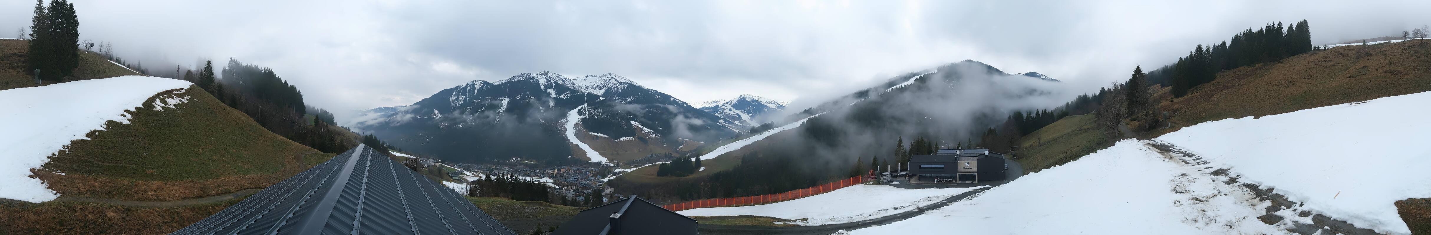 Archiv Foto Webcam Saalbach - Blick von der Maisalm