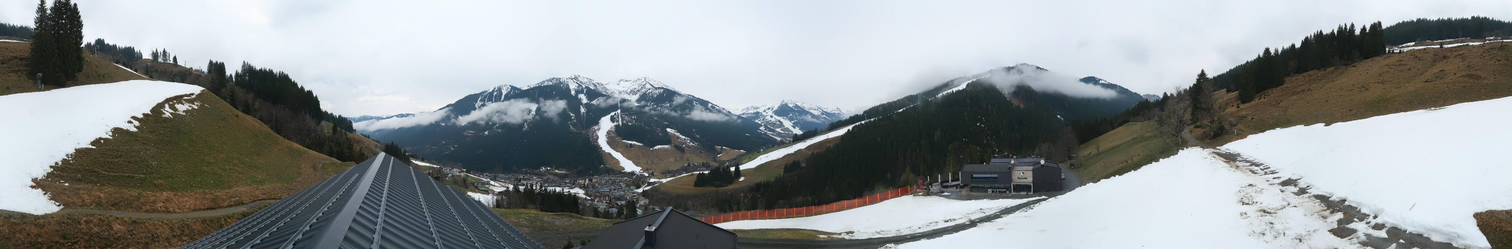 Archiv Foto Webcam Saalbach - Blick von der Maisalm