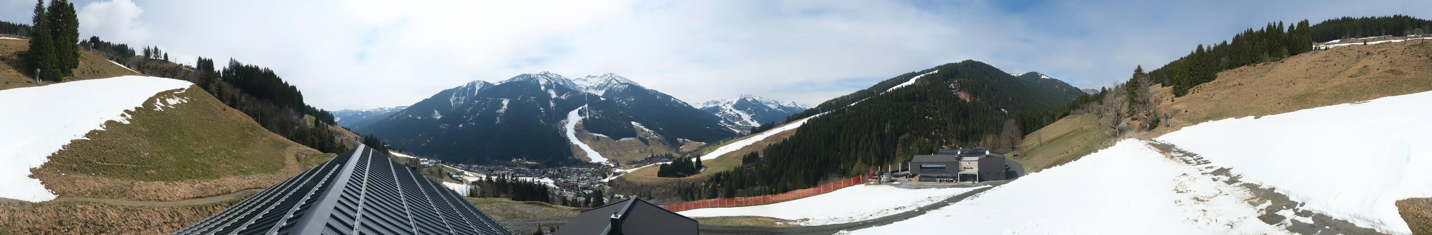 Archiv Foto Webcam Saalbach - Blick von der Maisalm