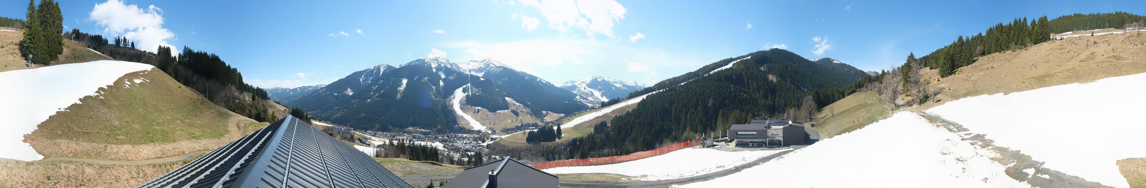 Archiv Foto Webcam Saalbach - Blick von der Maisalm