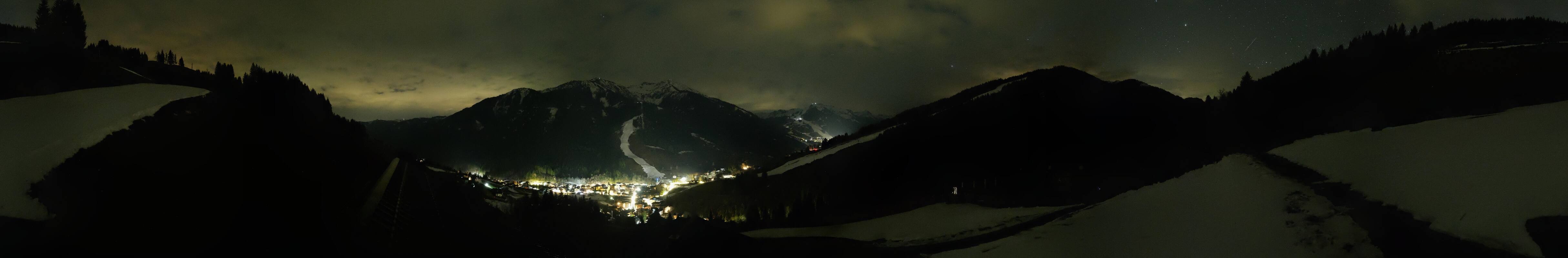 Archiv Foto Webcam Saalbach - Blick von der Maisalm