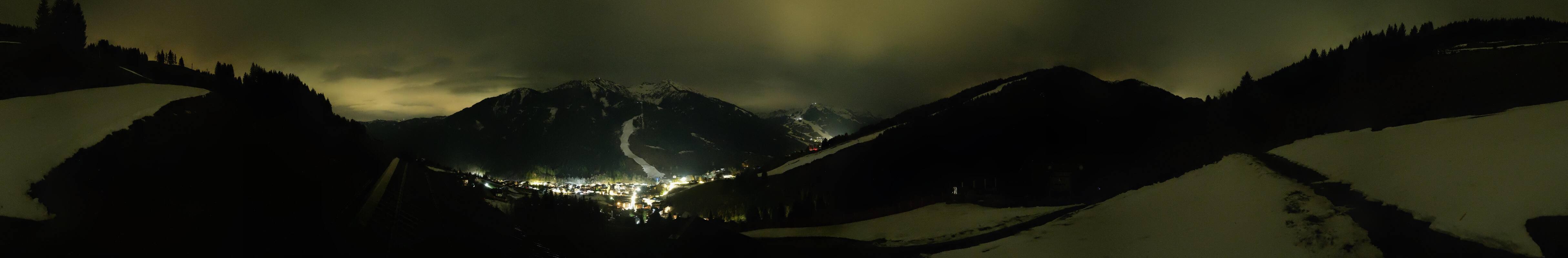 Archiv Foto Webcam Saalbach - Blick von der Maisalm