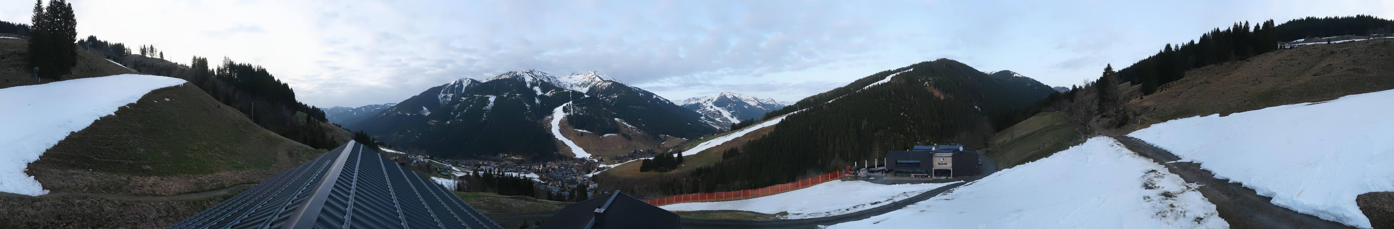 Archiv Foto Webcam Saalbach - Blick von der Maisalm