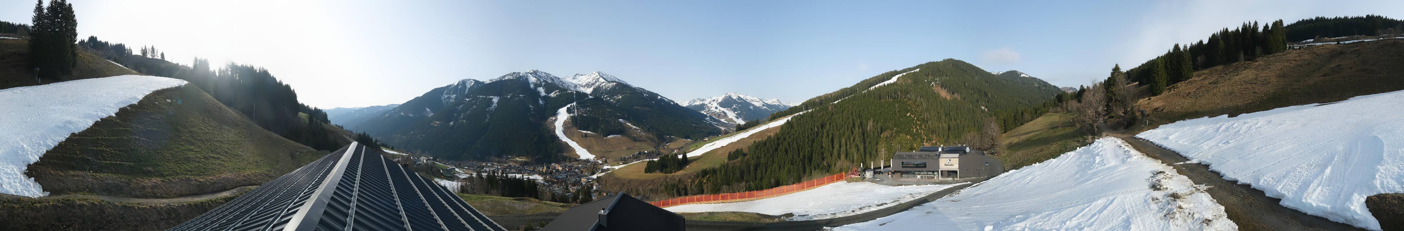 Archiv Foto Webcam Saalbach - Blick von der Maisalm
