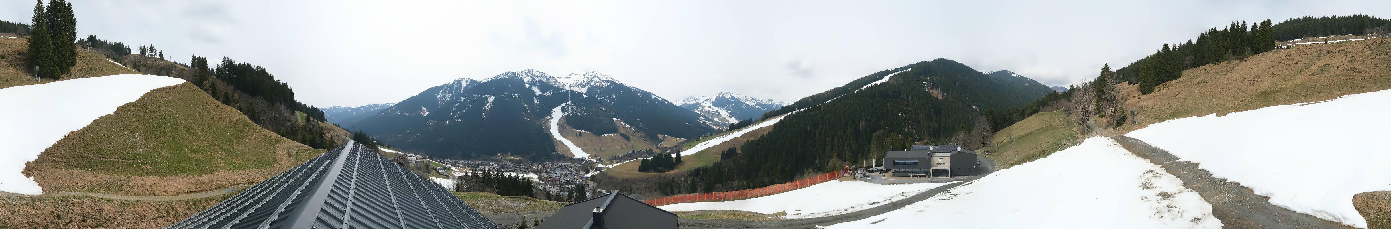 Archiv Foto Webcam Saalbach - Blick von der Maisalm