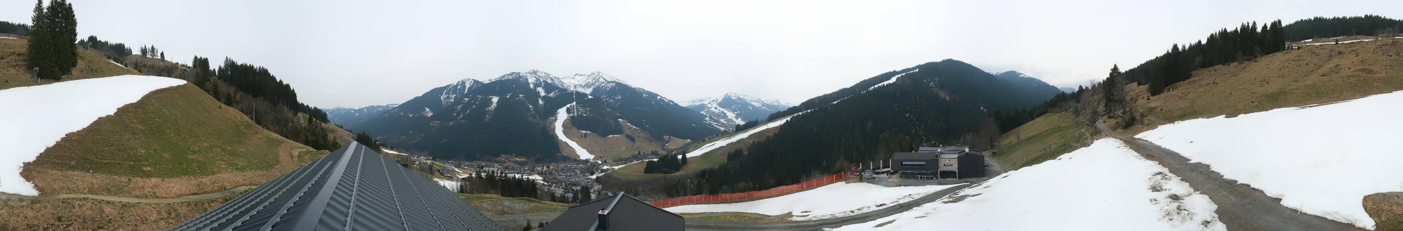Archiv Foto Webcam Saalbach - Blick von der Maisalm