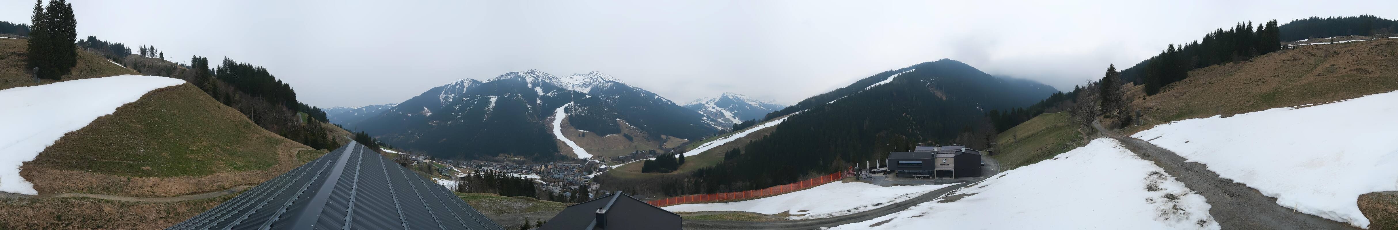 Archiv Foto Webcam Saalbach - Blick von der Maisalm