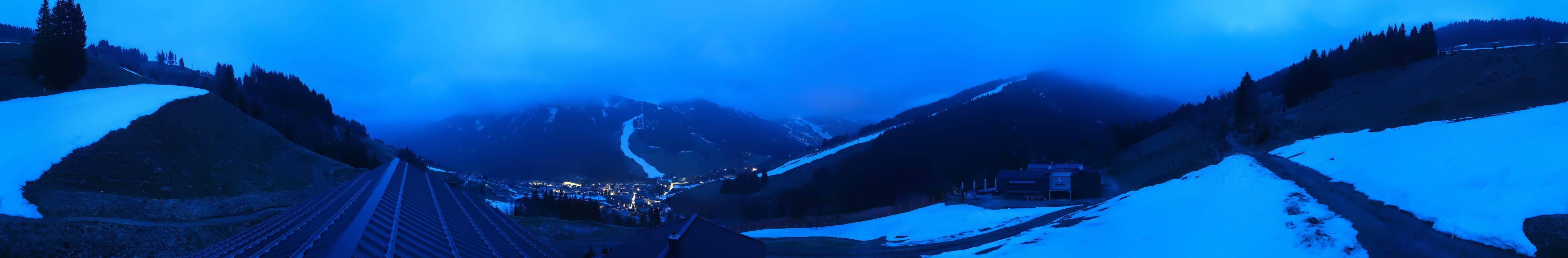 Archiv Foto Webcam Saalbach - Blick von der Maisalm