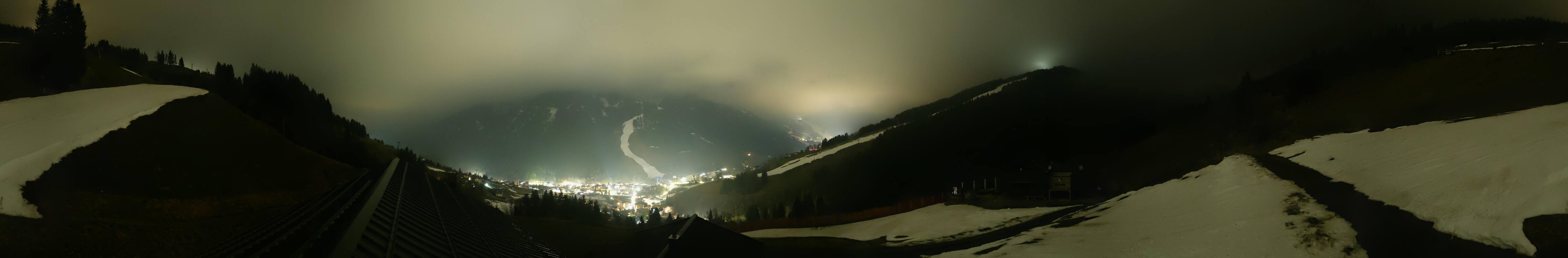 Archiv Foto Webcam Saalbach - Blick von der Maisalm
