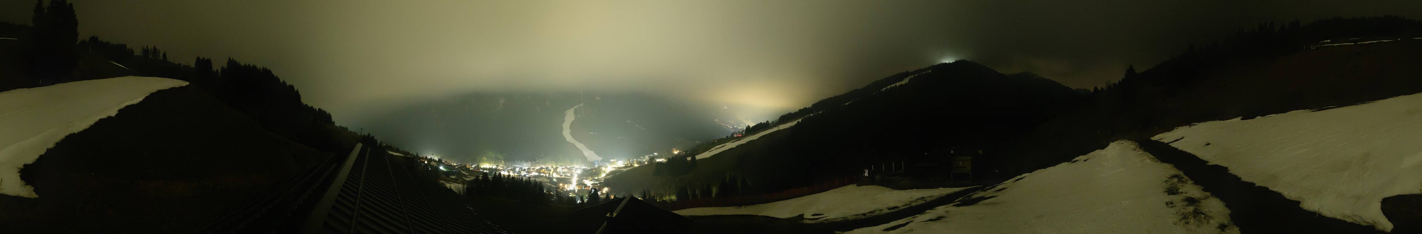 Archiv Foto Webcam Saalbach - Blick von der Maisalm