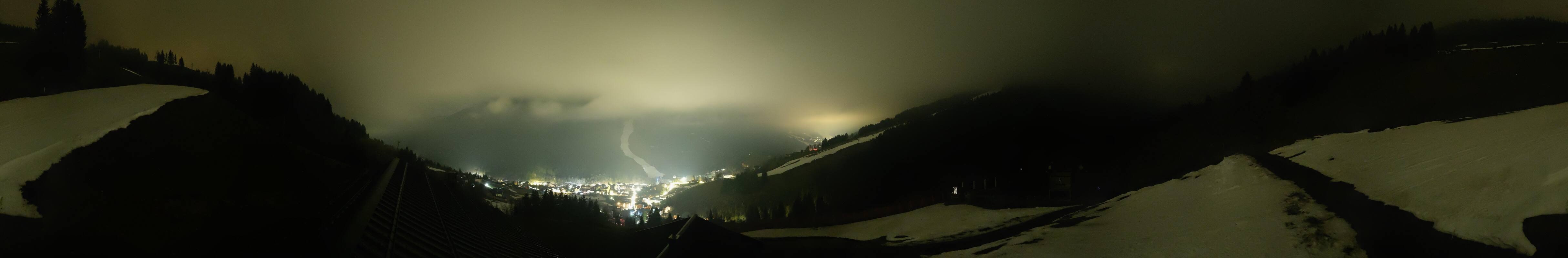 Archived image Webcam Saalbach - View from the Maisalm