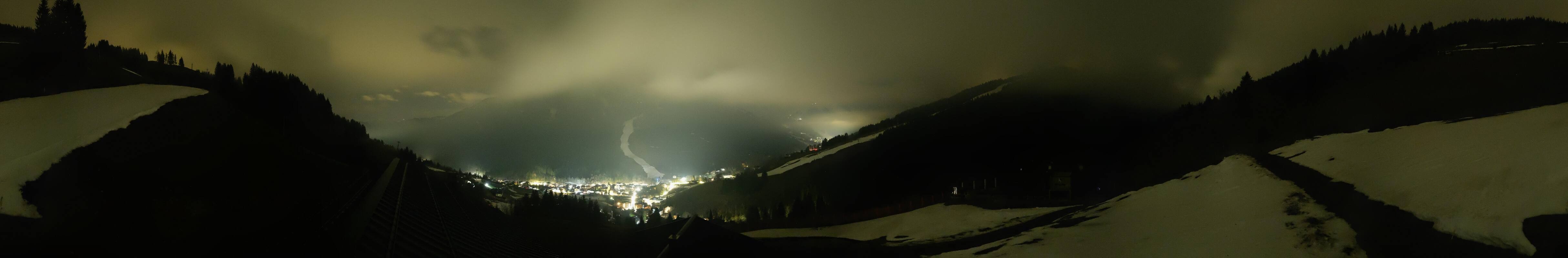 Archived image Webcam Saalbach - View from the Maisalm
