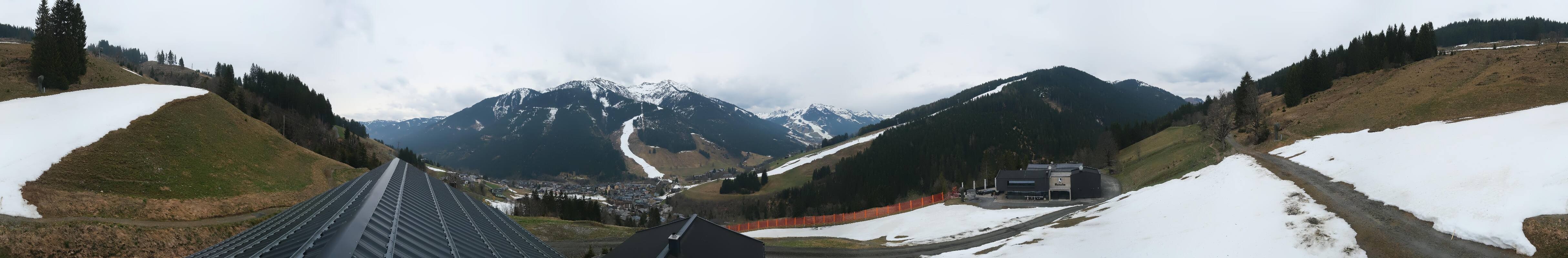 Archiv Foto Webcam Saalbach - Blick von der Maisalm