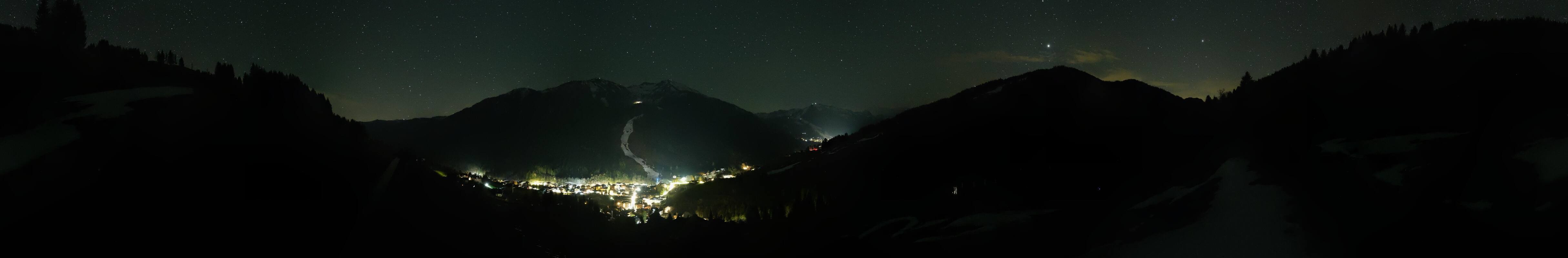 Archiv Foto Webcam Saalbach - Blick von der Maisalm