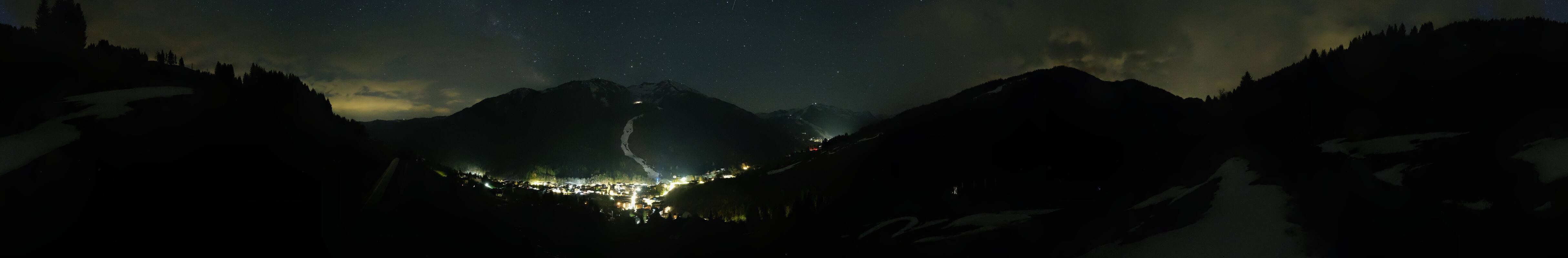Archiv Foto Webcam Saalbach - Blick von der Maisalm