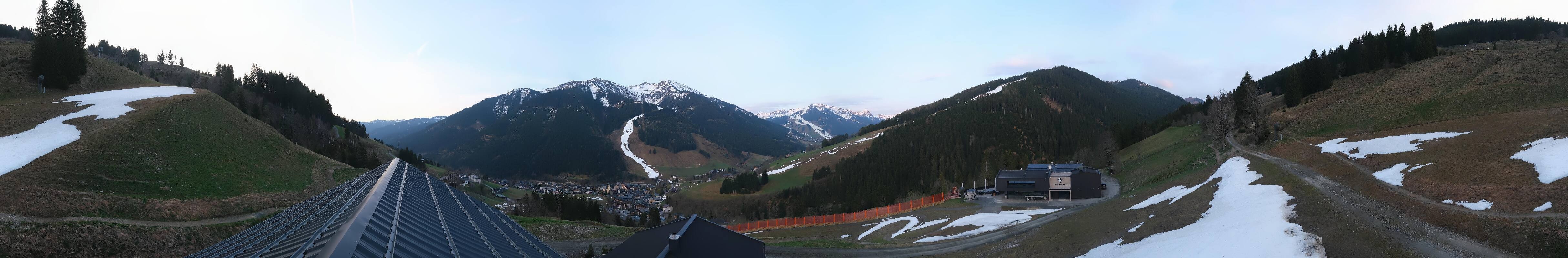 Archiv Foto Webcam Saalbach - Blick von der Maisalm