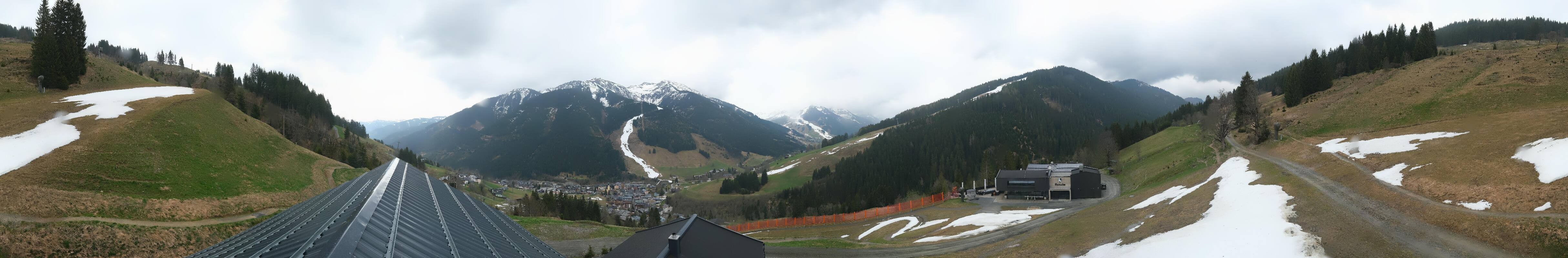Archiv Foto Webcam Saalbach - Blick von der Maisalm