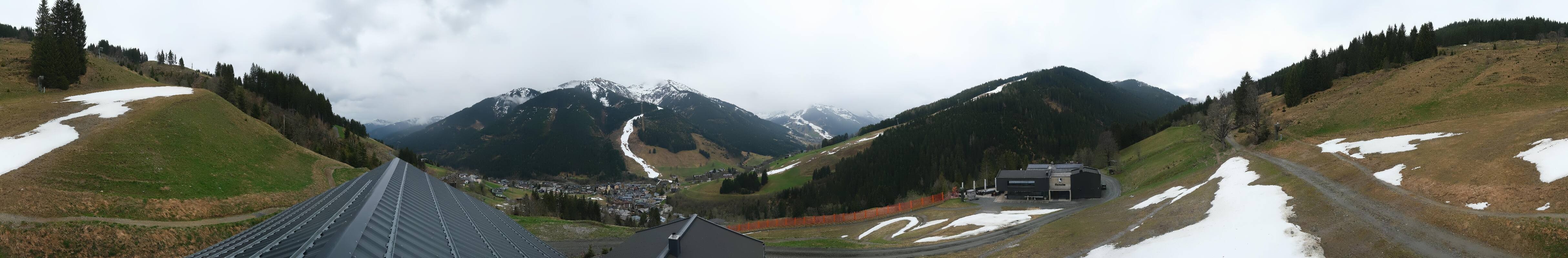 Archiv Foto Webcam Saalbach - Blick von der Maisalm