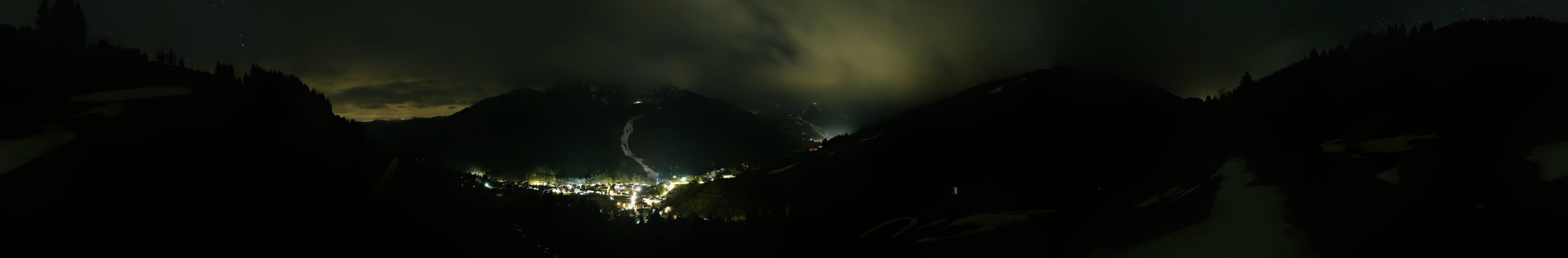 Archiv Foto Webcam Saalbach - Blick von der Maisalm