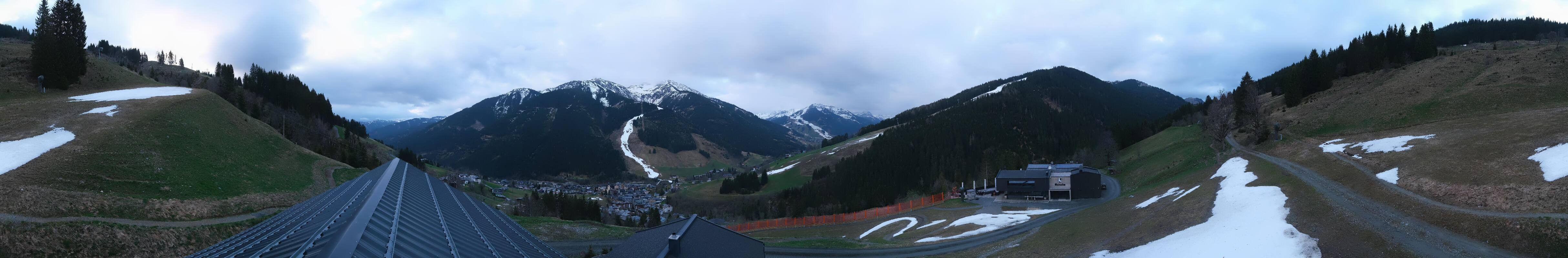 Archiv Foto Webcam Saalbach - Blick von der Maisalm