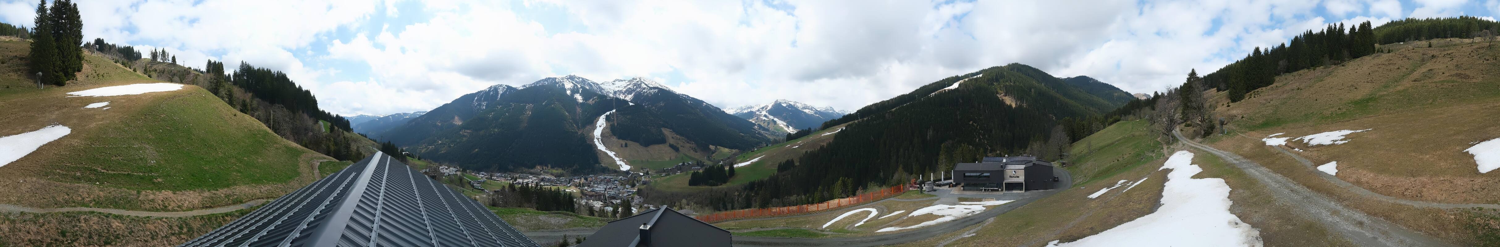 Archiv Foto Webcam Saalbach - Blick von der Maisalm