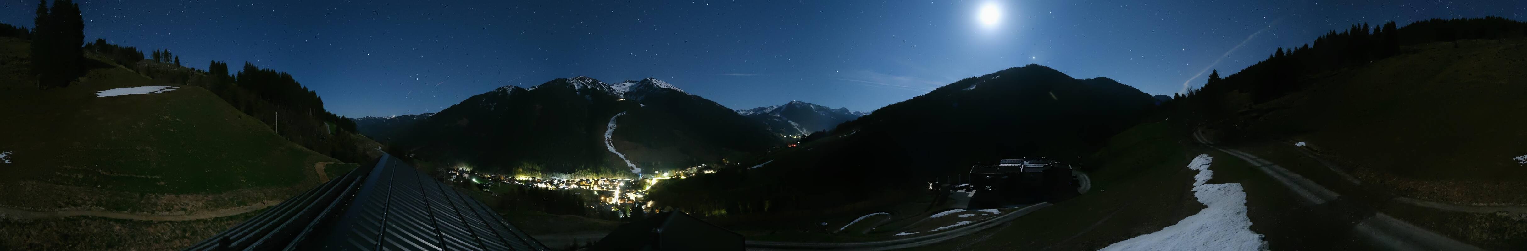 Archiv Foto Webcam Saalbach - Blick von der Maisalm