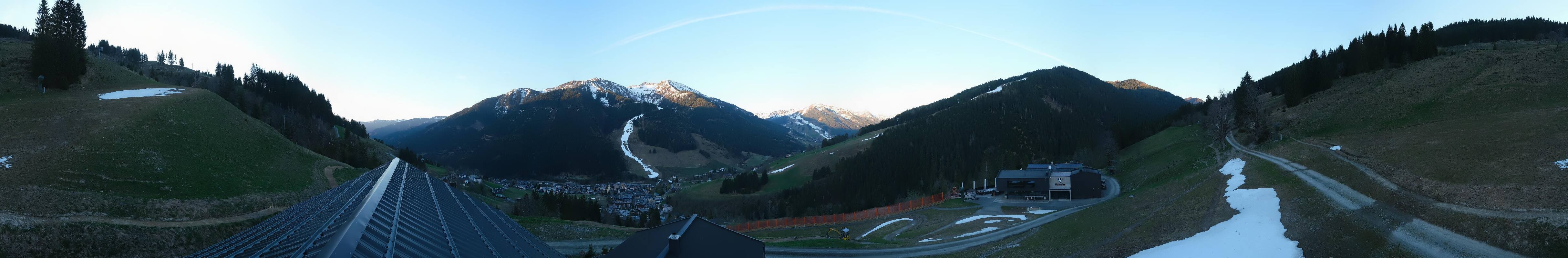 Archiv Foto Webcam Saalbach - Blick von der Maisalm