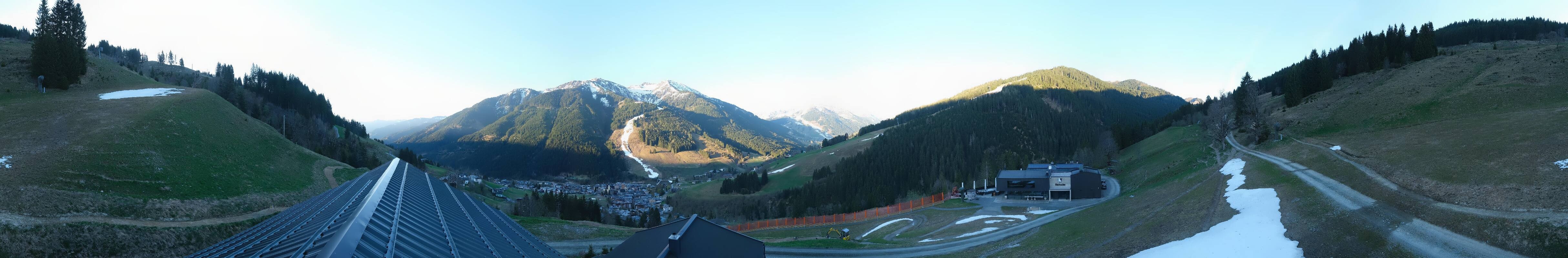 Archiv Foto Webcam Saalbach - Blick von der Maisalm