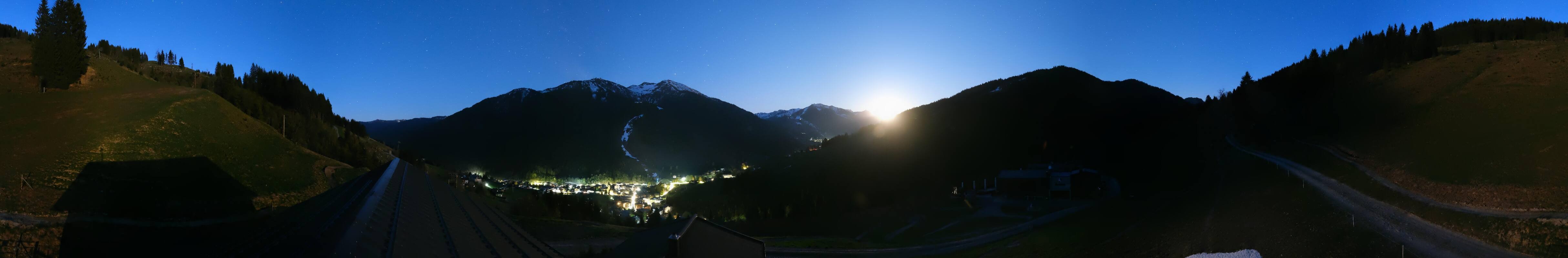 Archiv Foto Webcam Saalbach - Blick von der Maisalm