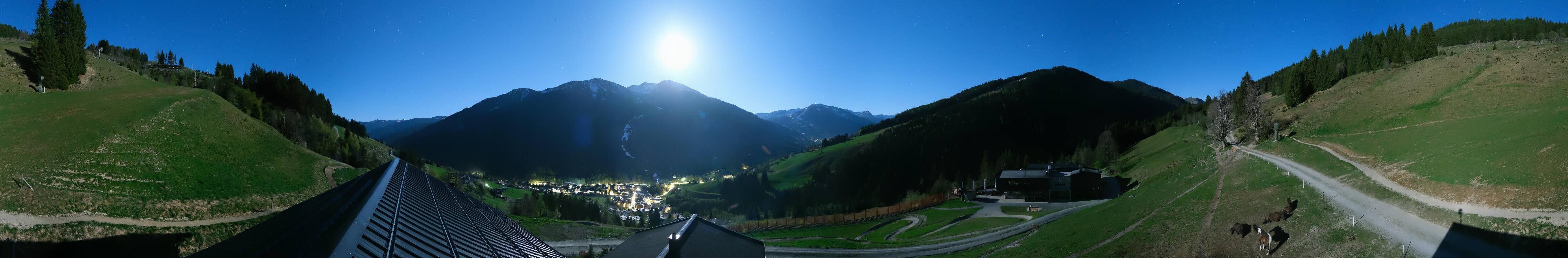 Archiv Foto Webcam Saalbach - Blick von der Maisalm