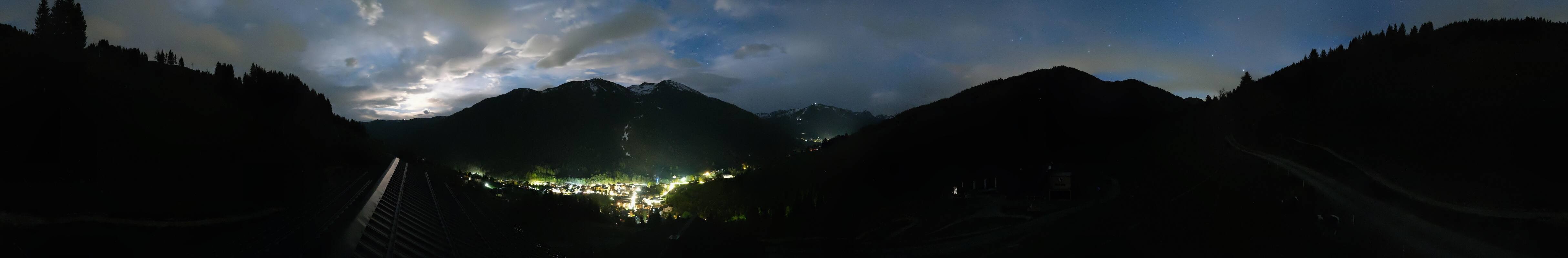 Archiv Foto Webcam Saalbach - Blick von der Maisalm