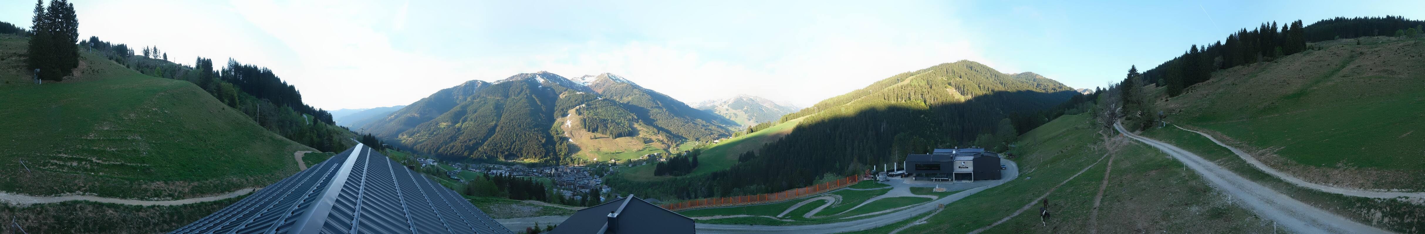 Archiv Foto Webcam Saalbach - Blick von der Maisalm
