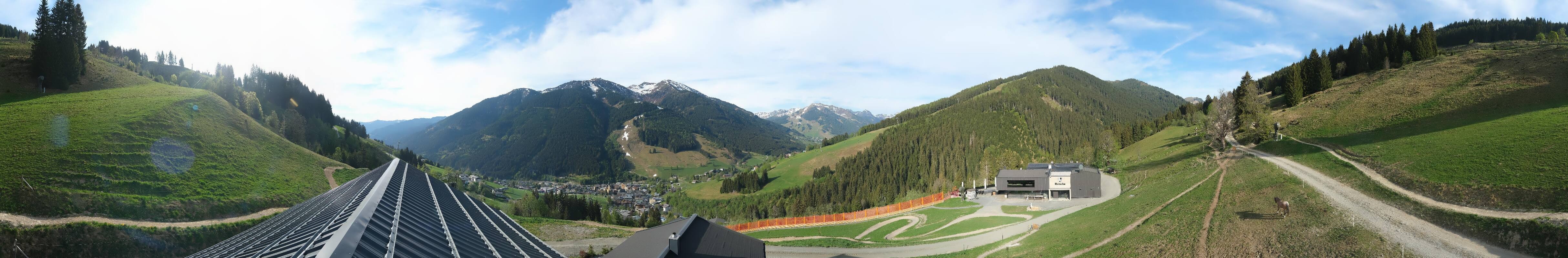 Archiv Foto Webcam Saalbach - Blick von der Maisalm