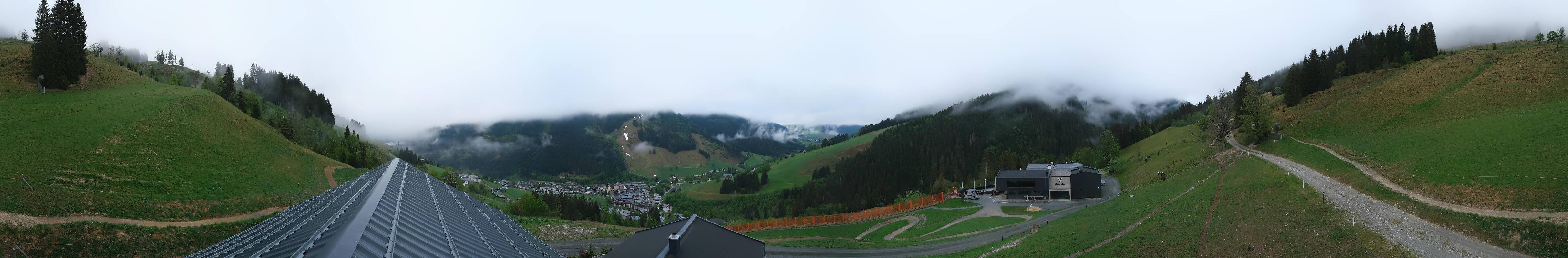 Archiv Foto Webcam Saalbach - Blick von der Maisalm