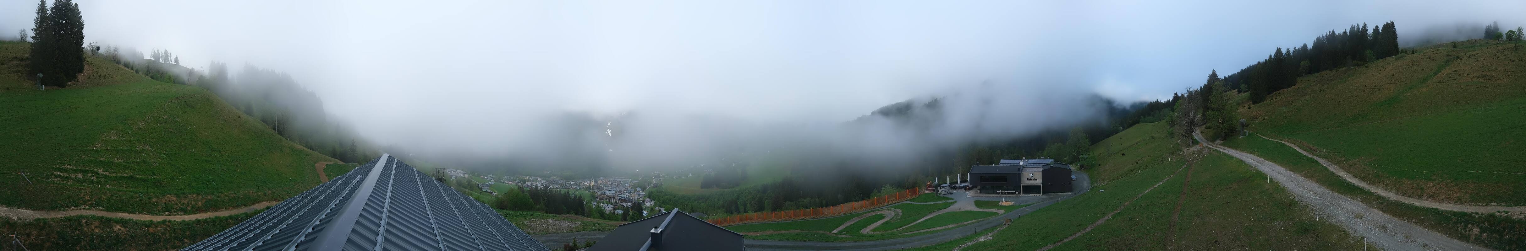 Archiv Foto Webcam Saalbach - Blick von der Maisalm