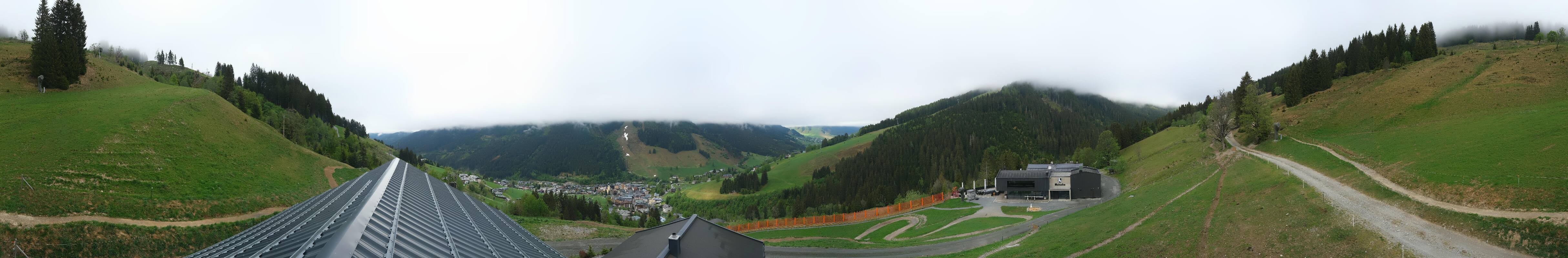 Archiv Foto Webcam Saalbach - Blick von der Maisalm