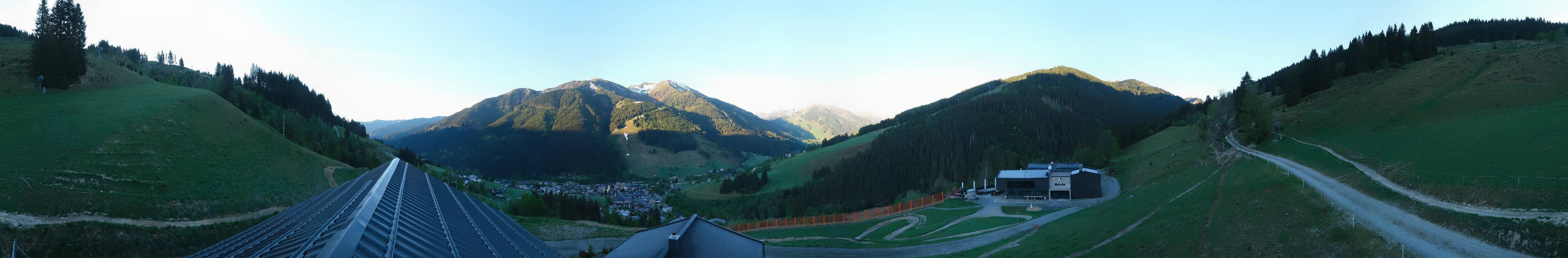 Archiv Foto Webcam Saalbach - Blick von der Maisalm
