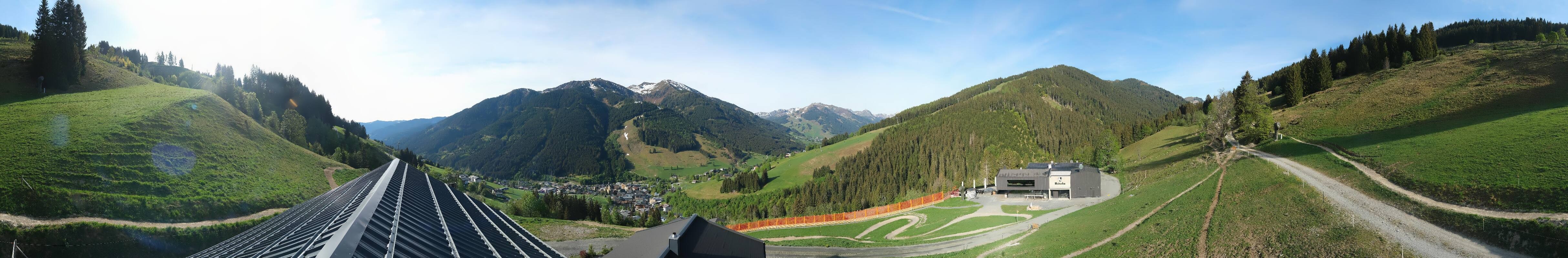 Archiv Foto Webcam Saalbach - Blick von der Maisalm
