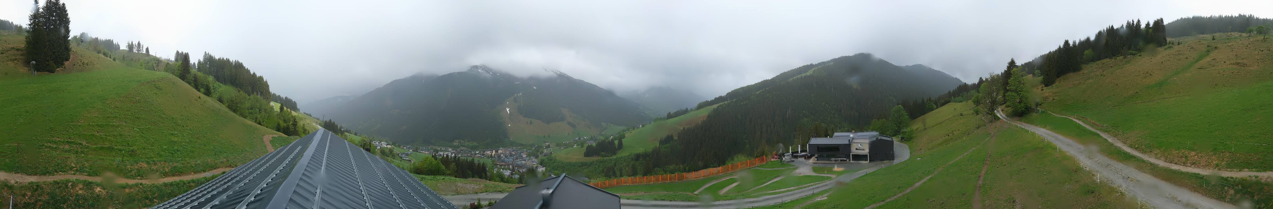 Archiv Foto Webcam Saalbach - Blick von der Maisalm
