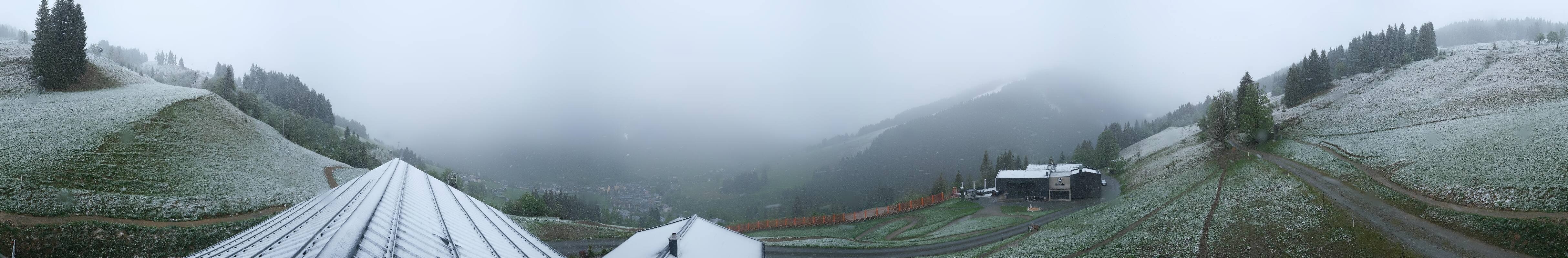Archiv Foto Webcam Saalbach - Blick von der Maisalm