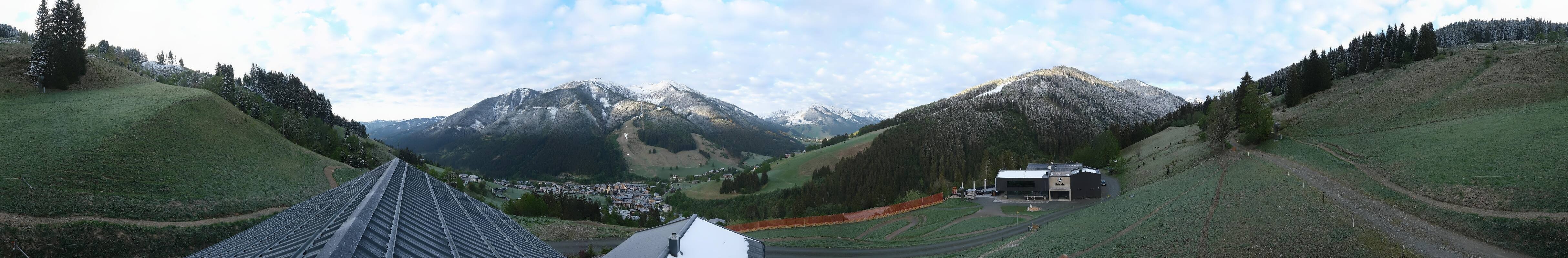 Archiv Foto Webcam Saalbach - Blick von der Maisalm
