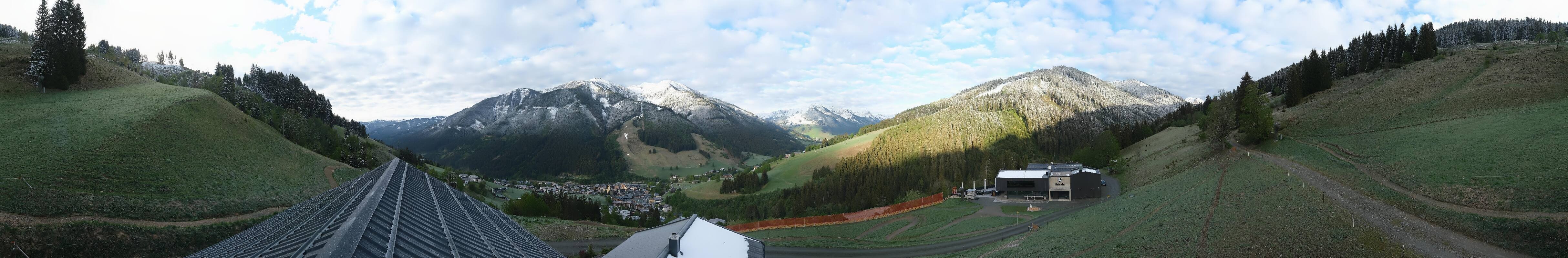 Archiv Foto Webcam Saalbach - Blick von der Maisalm