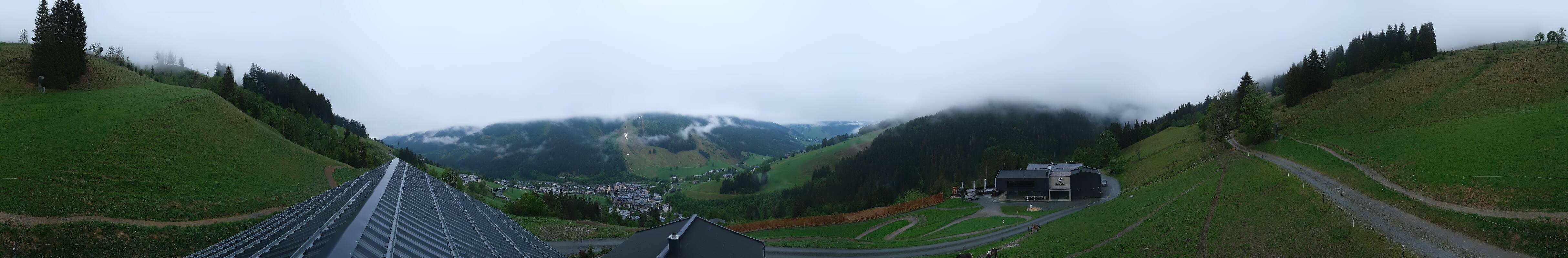 Archiv Foto Webcam Saalbach - Blick von der Maisalm