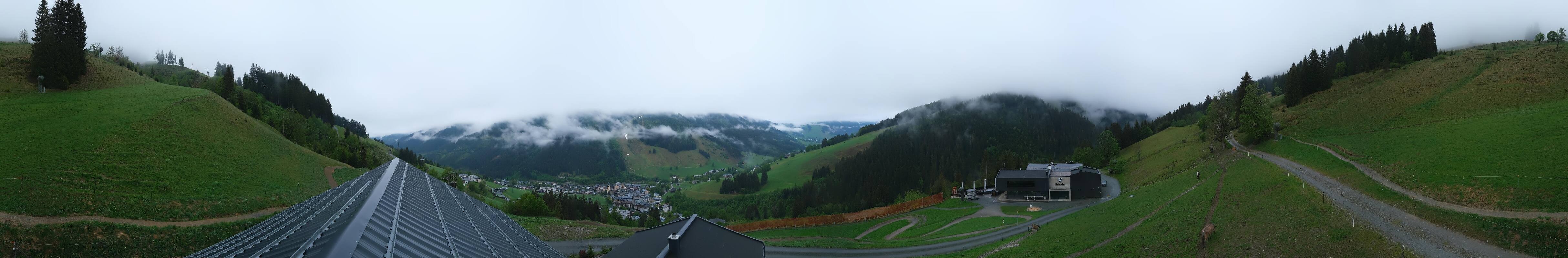 Archiv Foto Webcam Saalbach - Blick von der Maisalm