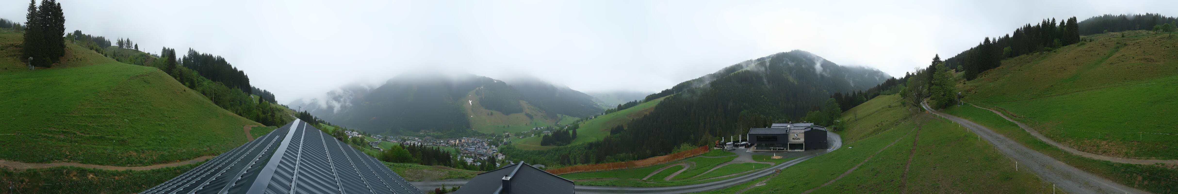 Archiv Foto Webcam Saalbach - Blick von der Maisalm