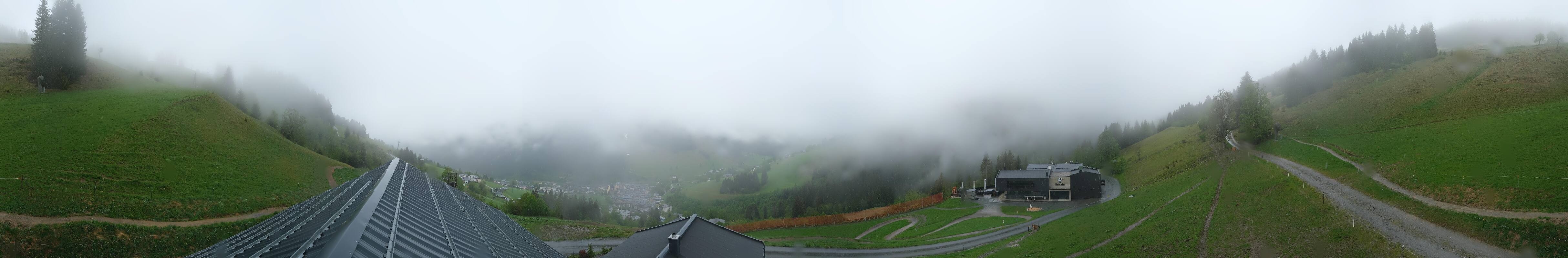 Archiv Foto Webcam Saalbach - Blick von der Maisalm