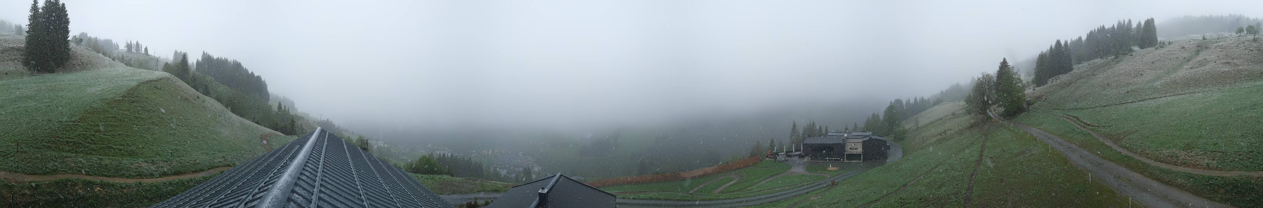 Archiv Foto Webcam Saalbach - Blick von der Maisalm
