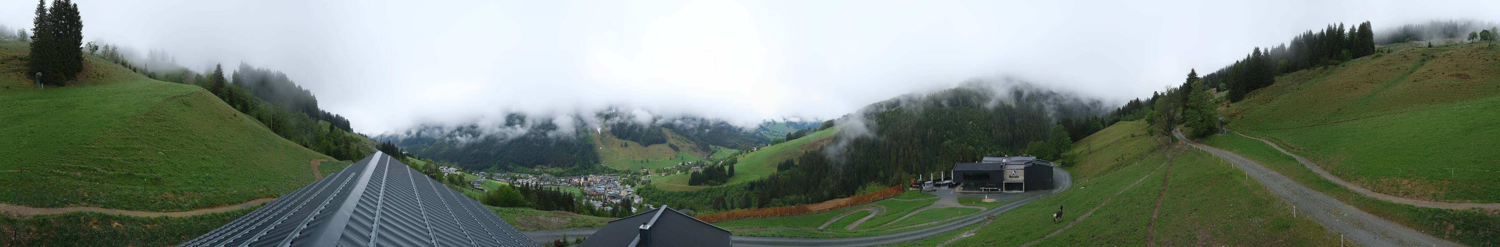 Archiv Foto Webcam Saalbach - Blick von der Maisalm